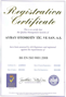 Trademark Certificates - Aybay Otomotiv